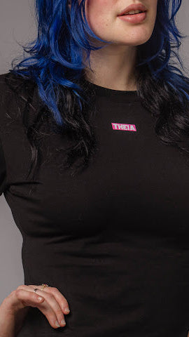 Everyday Black Fitted Tee