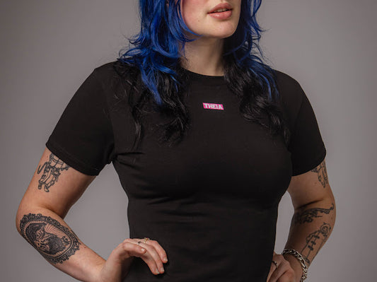 Everyday Black Fitted Tee